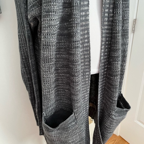 NWT Knox Rose Dark Green Marled Open Front Cardigan Size XXL - Picture 7 of 13